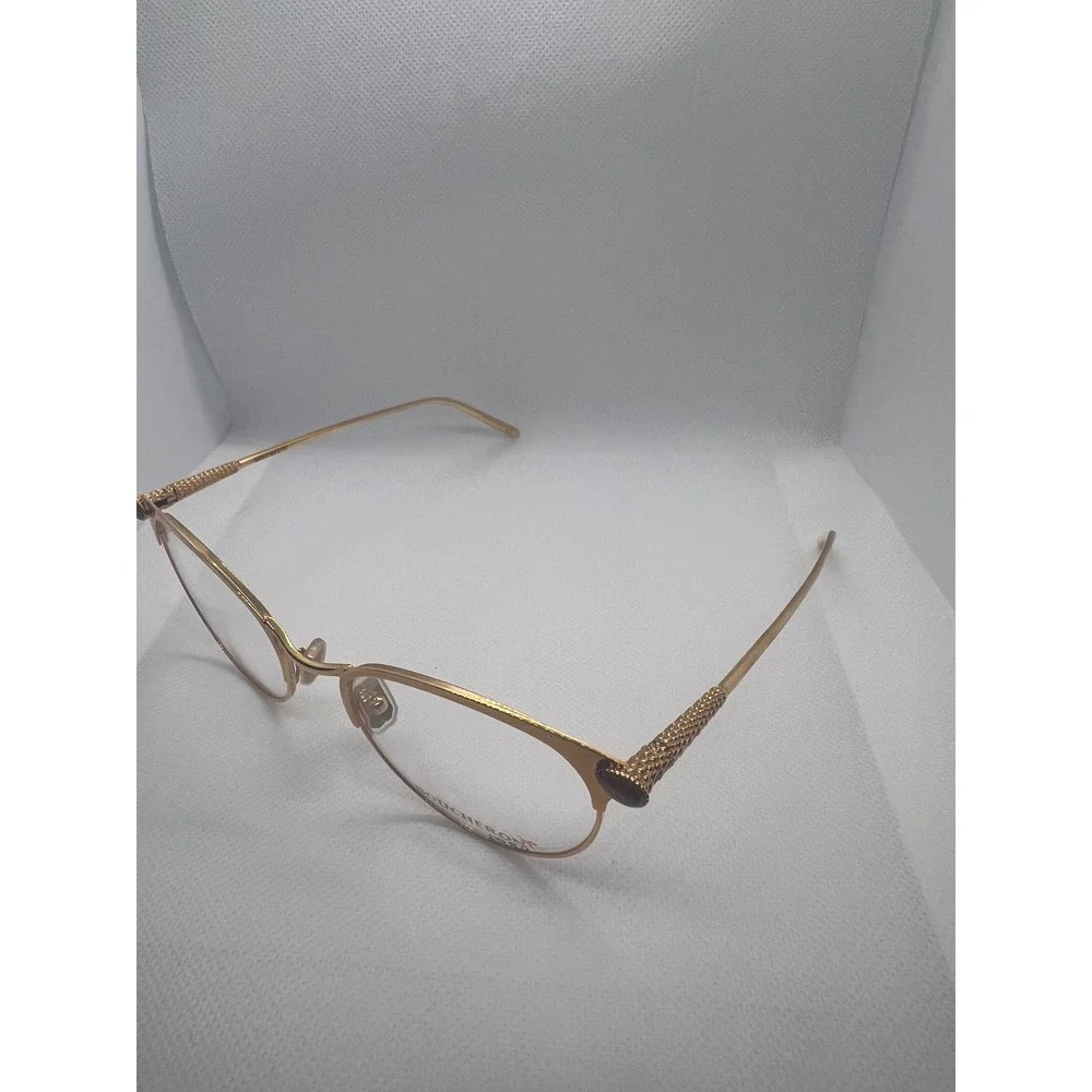 Boucheron‎ B0066O Gold Eyeglasses Frames Cat Eye Designer Frames